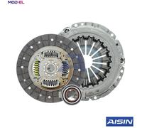 Aisin Clutch Kit KT-073F - 3-piece, 220mm, Cover Plate & Bearing - for Toyota Corolla 1.4L