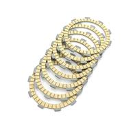 Clutch kit Motorcycle Clutch Plate Steel Friction Disc Kit For Y-AMAHA DT125R 1988-2003 DT125RE 2004 2005 2006 2007 DT125X 2005-2006 DT125 R RE X(Yellow)