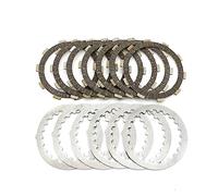 Clutch kit Motorcycle Clutch Plate Steel Friction Disc Kit For Y-AMAHA DT125R 1988-2003 DT125RE 2004 2005 2006 2007 DT125X 2005-2006(Brown)