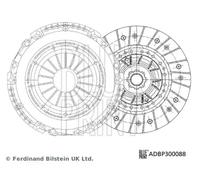 BLUE PRINT ADBP300088 Clutch kit