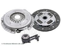 Clutch Kit Set 3pc 190mm Fits Ford Fiesta Fusion Mazda 2 Blue Print ADM53084