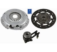 Clutch Kit Set 3pc Fits Ford Fiesta Fusion Mazda 2 Sachs 3000 990 531 OE 1212061