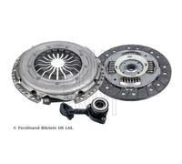 Clutch Kit 3pc (Cover+Plate+CSC) fits FORD TRANSIT CONNECT TDCi 1.8D 02 to 13