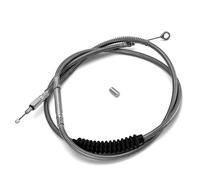 Clutch Line part For Harley For Sportster 883 1200 For Custom Forty-Eight For Deluxe For Roadster Motorcycle 58 3/4" Extended Length Stainless Steel Clutch Cable