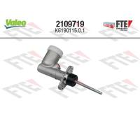 Clutch master cylinder Aluminium 2109719 VALEO for LAND ROVER DEFENDER Cabrio