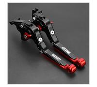 Clutch Motorcycle for CB300R CB 300R CB300 R 2014 2015 2016 2017-2019 Brake Clutch Levers Adjustable Folding Extendable Handlebar Brake Handle(Black Red)