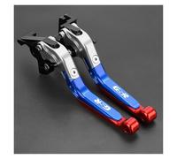 Clutch Motorcycle for Suzuki GSR600 GSR 600 2006 2007 2008 2009 2010 2011 2012 Brake Clutch Levers & Handlebar Handle Grips Aluminum Brake Handle(Silver Blue Red)
