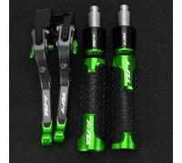 Clutch Motorcycle for YZFR1 YZF R1 2004 2005 2006 2007 2008 2009 2010 2011-2014 Adjustable Brake Clutch Levers Handlebar Grips Brake Handle(Gray Green)