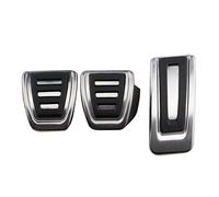 Clutch Pedal Cover For Skoda For Citigo 2012-2022 AT MT Car Foot Pedals Accelerator Brake Clutch Pedal Cover Car Pedal Pads(3 pcs)
