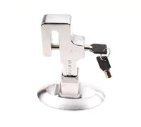 Clutch Pedal Lock Stainless Steel Pedal Clutch Universal Anti-Theft Device Brake Locks with 2 Keys for Car Truck Van Caravan Motorhome Camper T4 T5 Throttle Accelerator Security Accessories