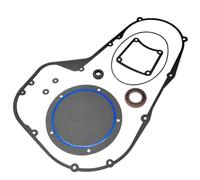 Clutch Primary Cover Gasket Kit 1999 2000 2001 2002 2003 2004 2005 2006 Compatible With Automotive Motorcycle Parts FLH T Twin Cam Touring Dresser Derby Bagger
