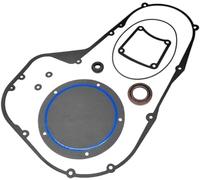 Clutch Primary Cover Gasket Kit Compatible With FXD FLSTF FXST Twin Cam Touring Dresser Derby Bagger FLH T 1999 2006