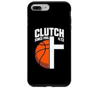 Clutch Since Phil 4:13 Christian Basketball Faith Case for iPhone 7 Plus/8 Plus