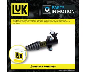 Clutch Slave Cylinder fits CITROEN DS3 VTi 1.4 10 to 15 8FP(EP3C) LuK 2182E2 New