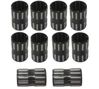 Clutch Sprocket Needle Cage Bearing Roller 12mm X 16mm X 24mm 121624 Compatible with MS 381 038 042 048 AV MS381 MS380 Chainsaw(10 PCS)