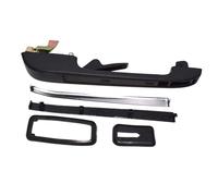 CLVCCZTZGW Car Door Handles Lock Keys Exterior Front Rear Left Right for VW for Golf MK1 MK2 for Jetaa MK2 for Polo 1981-1991 191837205A191837206A(Rear Left)
