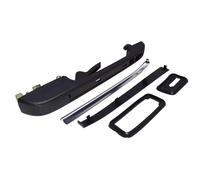 CLVCCZTZGW Car Door Handles Lock Keys Exterior Front Rear Left Right for VW for Golf MK1 MK2 for Jetaa MK2 for Polo 1981-1991 191837205A191837206A(Rear Right)