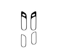CLVCCZTZGW Car Doors Handle Pull Panel Sticker for Mazda 3 for Axela 2010-2013 for Mazda for Speed 3 for Mazda3 Interior Accessories(3 Piano Black)