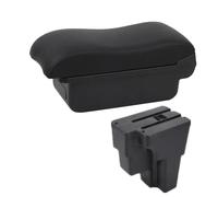 CLVCCZTZGW For Kia For Rio 3 For Stonic 2015-2024 Armrest Box Armrest Box Europe South Storage Box Car Accessories(A2 Black line No USB)