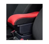 CLVCCZTZGW For Kia For Rio 3 For Stonic 2015-2024 Armrest Box Armrest Box Europe South Storage Box Car Accessories(A5 Red Black line No USB)