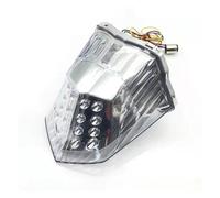 CLVCCZTZGW Motorcycle For Yamaha XJ6 For Diversion 600 FZ-6R 2009-2016 Motorcycle Tail Light Brake Turn Signal Integrated LED Rear Lamp(Clear)