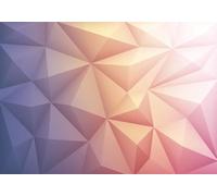 CLVIUJLBKLKSDD Photography 3D Photo Wallpaper Geometric Patterns 250cmx175cm Colourful Three-Dimensional Geometric Stripes Living Room Bedroom Poster Decoration Mural