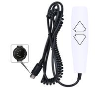 CLVIZCXOM 2 Button 5 Pin with USB Recliner Remote Control Fit for Recliner Chair Electric Control Replacement Handset, the keys are backlit