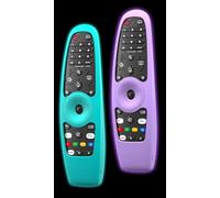 CLVIZCXOM 2-Pack Glow Remote Case for LG AN-MR20/19/650/600 Magic Remote