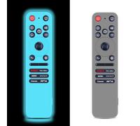 CLVIZCXOM 2 Pack Remote Cover Fit for LG MR25GA AKB76046603 Remote Control | Grey & Blue, Fit for OLED G5 C5 B5 QNED 92A 85A 80A Series Smart TV Remote Control