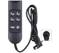 CLVIZCXOM 6 Buttons 5 Pin Recliner Remote Hand Controller Suitable for Recliner Chair Electric Remote Control, for Lift Chair Manual Hand Controller for Lifting Chair Electric Sofa
