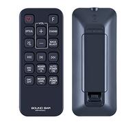 CLVIZCXOM AKB74935621 Remote Control Replacement for LG Sound Bar Speaker System SJ2 SJ2.AEUSLLK SJ2.DEUSLLK SPJ2BW COV33552424