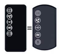 CLVIZCXOM DXMBCF Remote Control Fit for Dimplex Mont Blanc Tower Fan
