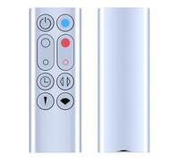 CLVIZCXOM Fan Remote Control Fit for Dyson AM09 Hot & Cold Fan Cool Heater Air Purifier Humidifier (Sliver) Non-magnetic