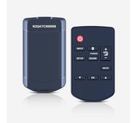 CLVIZCXOM N2QAYC000121 N2QAYC000098 Remote Control Fit for Panasonic Home Theater Audio System SB-HWA580 SC-HTB485 SU-HTB485 SB-HWA480 SC-HTE80 HT580 HTB580 SCHTB680 SCHTB685 SC-ALL30 ALL70 and more