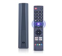 CLVIZCXOM New Remote Control Replacement for Technika 24A23B HD Smart TV for POLAROID P32RAM1071U PA32H4312LEKB P50UAM2351U Smart TV BUF/RMC/0114 for SHW/RMC/0134 TV for Bush HA24H4212LEKB Smart HD TV