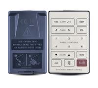 CLVIZCXOM Remote Control Fit for Bose Wave Radio CD AWRC A7 AWR1-2W AWR1-1W | Also for AWR113 AWR131 AWR1W1, White