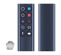 CLVIZCXOM Remote Control Fit for Dyson AM09, Black | with Battery