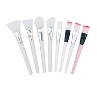 CLVPAI 8 Piece Face Mask Brush Set, Face Applicator Brush, Cosmetic Tools with Plastic Handle, for Face Masks, Eye Masks (8 Styles)