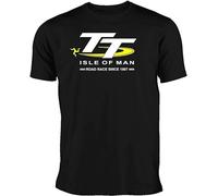 CLVTZBFCE Isle of Man TT Legends T-Shirt-Motorcycle Racing Black