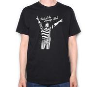 CLVTZBFCE The Sensational Alex Harvey Band T Shirt Last of The Teen Idols! Black