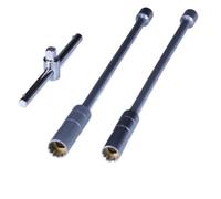 CLWYWUL Spark Plug Wrench for Spark Plug Socket Wrench Magnetic 12 Angle Sparks Plugs Disassembly Tool Thin-Walled 3/8inch Drive Socket 3pcs