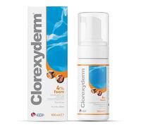 CLX 4% Chlorhexidine Dog & Cat Foam, No-Rinse Cleansing Mousse, 100 ml