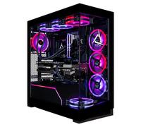 CLX Horus Gaming PC - AMD Ryzen 9 9950X3D 4.3GHz, GeForce RTX 5090, 2TB NVMe M.2 SSD, 8TB HDD, 96GB DDR5 RGB Memory, 360mm AIO, WiFi, Windows 11 Home, Black