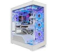 CLX Horus Gaming PC - Intel Core Ultra 9 285K 3.7GHz, GeForce RTX 5080, 2TB SSD, 32GB DDR5 RGB Memory, 360mm AIO, WiFi, Windows 11 Home, White, AI-Accelerated