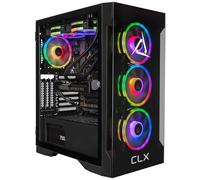 CLX Set Gaming PC - AMD Ryzen 7 9700X 3.8GHz, GeForce RTX 5060 Ti, 2TB NVMe M.2 SSD, 32GB DDR5 RGB Memory, 240mm AIO, WiFi, Windows 11 Home, Black