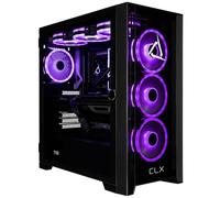 CLX Set Gaming PC - AMD Ryzen 7 9800X3D 4.7GHz, GeForce RTX 4070 Super, 1TB NVMe M.2 SSD, 4TB HDD, 32GB DDR5 RGB Memory, 360mm AIO, WiFi, Windows 11 Home, Black
