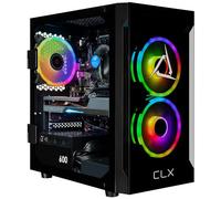 CLX Set Gaming PC - Intel Core i5 14400F 2.5GHz, GeForce RTX 5060 Ti, 2TB NVMe M.2 SSD, 32GB DDR5 RGB Memory, CPU air Cooler, WiFi, Windows 11 Home, Black