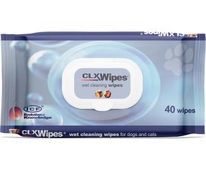 CLX Wet Cleaning Wipes for Dogs & Cats - Pack of 40 Wipes