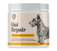 Clydach Farm Gut Repair for Dogs - Fast Acting Diarrhoea Treatment with Goat Milk & Kaolin, Stops Upset Stomach & Loose Stool, Digestive Support Powder - 200g