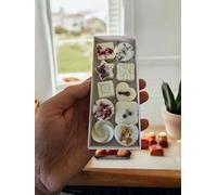 Clyde Candles Botanical Wax Melts - Hand-Poured, Eco-Friendly Soy Wax Melts with Natural Botanicals, Long-Lasting Premium Fragrance - Gift Box of 10 Melts (selection2)